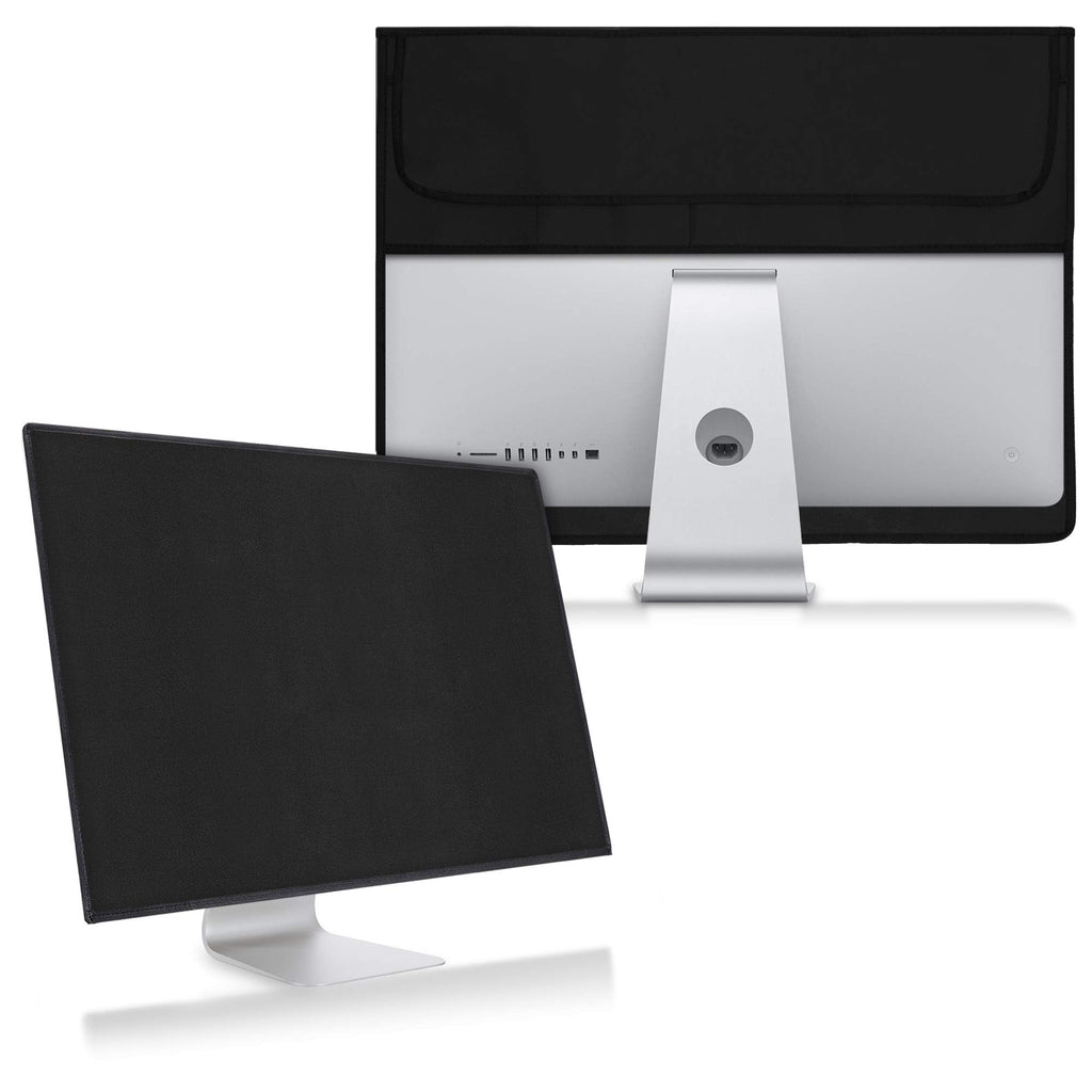[Australia - AusPower] - kwmobile Cover Compatible with Apple iMac 27" / iMac Pro 27" - 4-in-1 Case for Monitor and Accessories - Black 