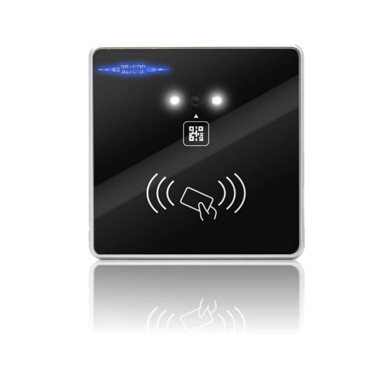 [Australia - AusPower] - Sutinna RFID Card Reader, 125KHZ RFID Reader Barcode 2D QR Access Control Card Reader for Wiegand 26/34/TTL/RS232/RS485 for Office Building/Community (IC Card) 