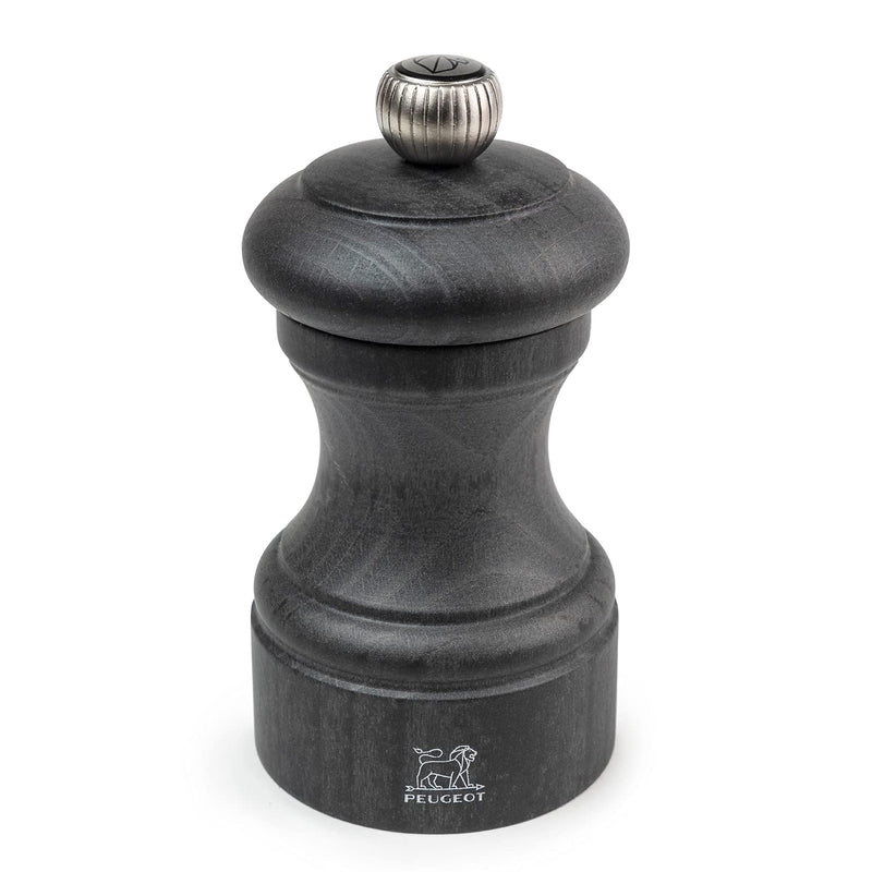 [Australia - AusPower] - Peugeot - Bistro Manual Pepper Mill - Classic Adjustable Grinder - Beechwood, Graphite Finish 