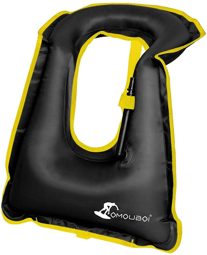 [Australia - AusPower] - OMOUBOI Snorkel Vest for Adults Swim Vests Inflatable Snorkeling Jackets for Diving, Snorkeling, Swimming Safety (Suitable for 100-220 lbs) 