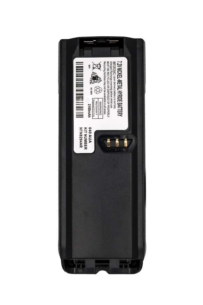 [Australia - AusPower] - Teseko NTN8923/AR NTN8294/A/AR/B/BR Two-Way Radio Battery 2100mAh Ni-MH 7.2V Battery Compatible for Motorola XTS3000 XTS3500 XTS4250 XTS5000 XTS4250 MTP-200 MTP-300 