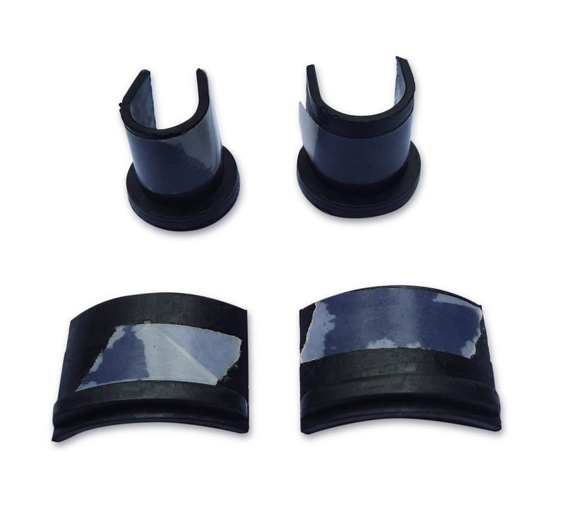 [Australia - AusPower] - BigPantha - Set of 4 Rubber Inserts for a Motorcycle Grip Lock - to Prevent the Lock from Damaging Your Handlebar Grips 