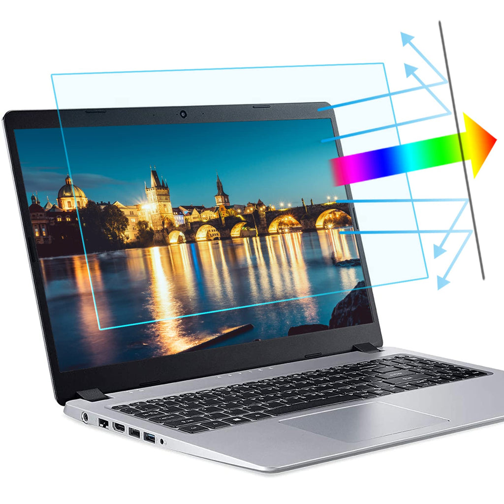 [Australia - AusPower] - 2 Pack 15.6 inch Anti Blue Light Screen Protector,Eye Protection Anti-scratch and Anti-Glare Screen Filter Film for 15.6’’ display 16:9 laptop 
