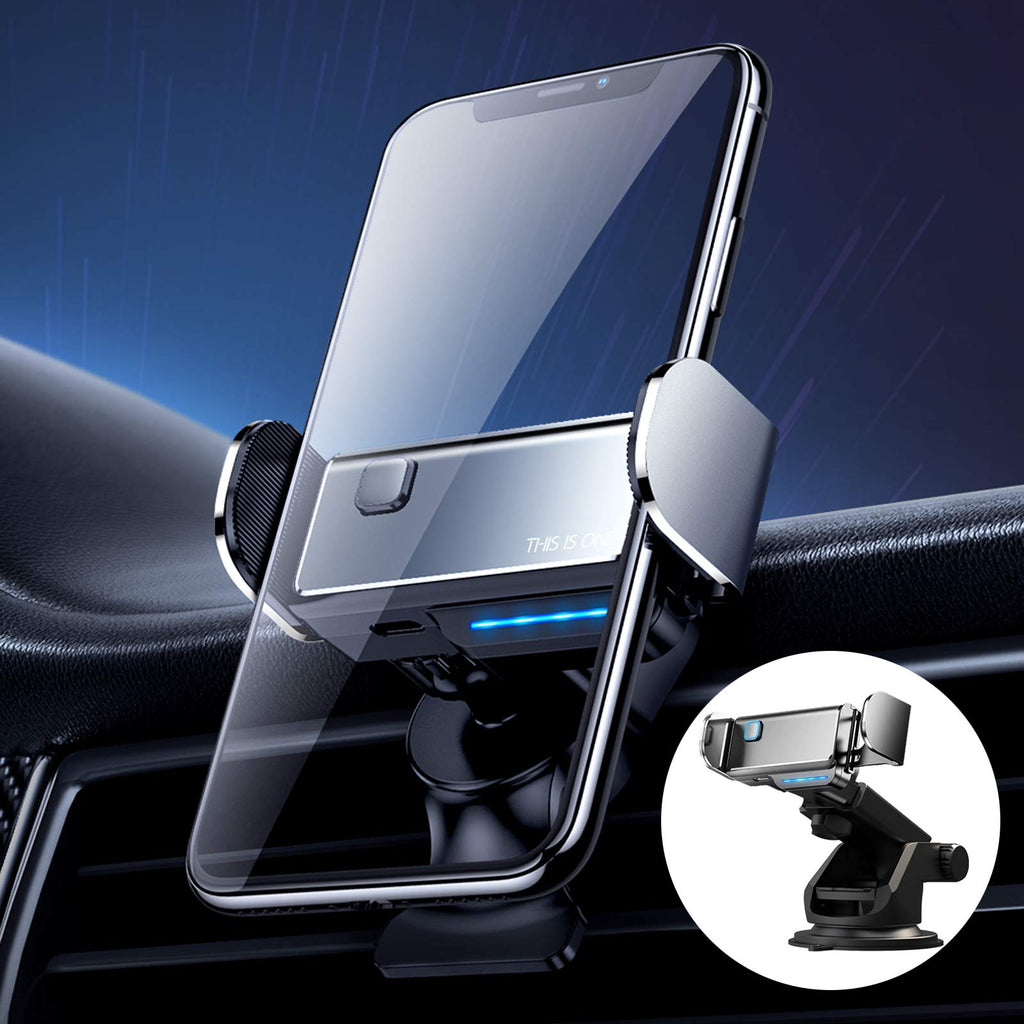[Australia - AusPower] - Phone Mount for Car,Car Phone Holder Mount,Car Accessories,Car Phone Holder,Cell Phone Holder Car,Car Phone Mount,Car Mount for iPhone,Cell Phone Automobile Cradles,Compatible with iPhone,Samsung 