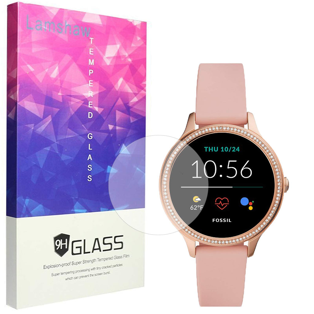 [Australia - AusPower] - Compatible with Fossil Gen 5E Screen Protector, YOUkei 9H Tempered Glass Screen Protector Compatible with Fossil Women's Gen 5E 42mm Smartwatch (3 pack) 3 pack 