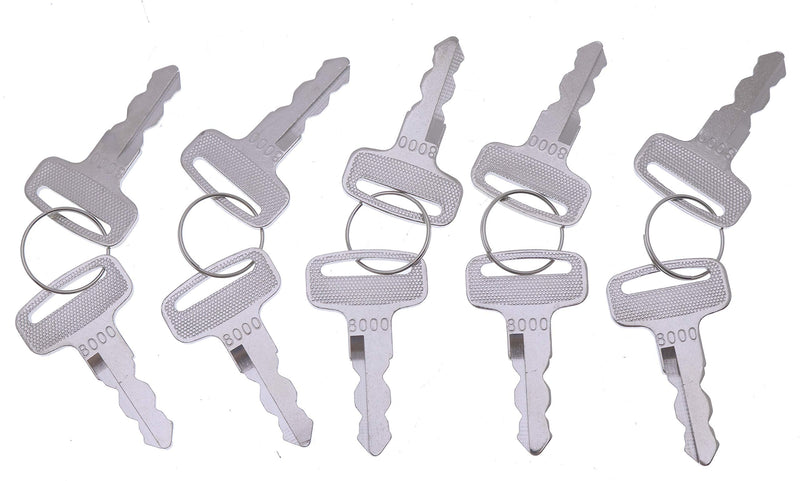 [Australia - AusPower] - 10PCS JU2-H2511-00 J44-85211-00 Key for Yamaha Golf Cart G14 G16 G19 G22 G29 Drive Gas Electric Golf Cart 