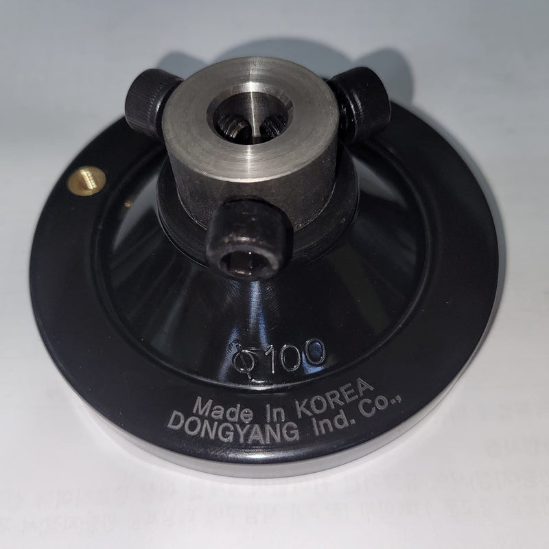 [Australia - AusPower] - The Ultimate Handwheel for 1/2" or less Shaft - OD. 4" with 2 Type Set Screw and Revolving Knob Handle Included Can be Used Every Machinery parts Such as Table Saw, Milling, Lathe, Vise, Machines. 