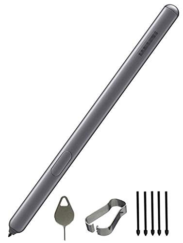 [Australia - AusPower] - Tab S6 Pen Replacement Stylus (Without Bluetooth) Touch S Pen for Samsung Galaxy Tab S6 EJ-PT860BAEGUJ T860 T865 +Tips/Nibs+Eject Pin (Mountain Gray) Mountain Gray 