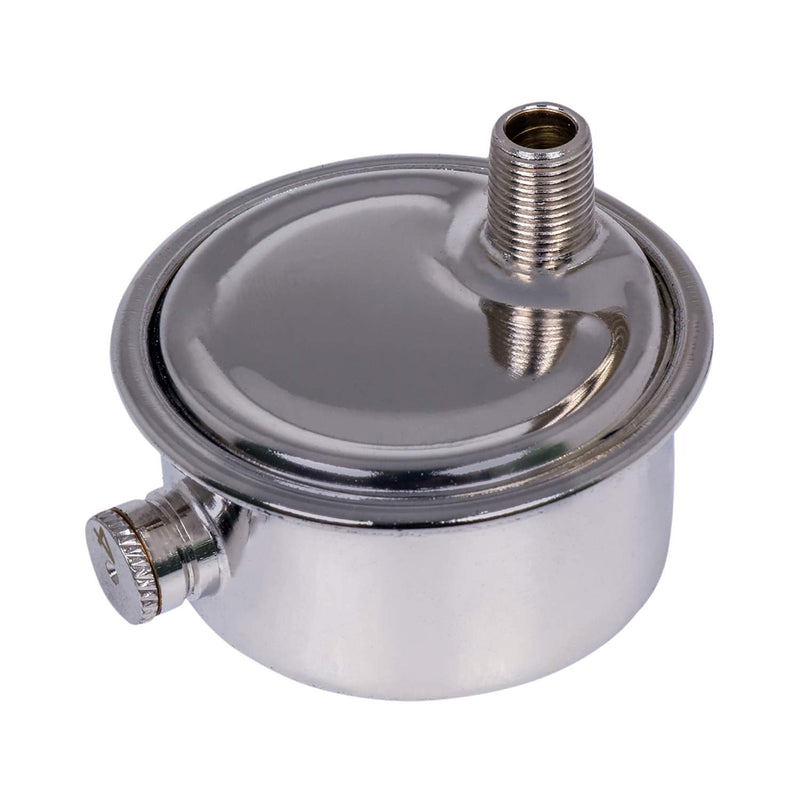 [Australia - AusPower] - Midline Valve HBW-6B18 Steam Air Vent #6 Heat Regulator Valve; Angle Mount; 1/8 in. NPT; Chrome Plated Steel #6 Heat Angle Mount 