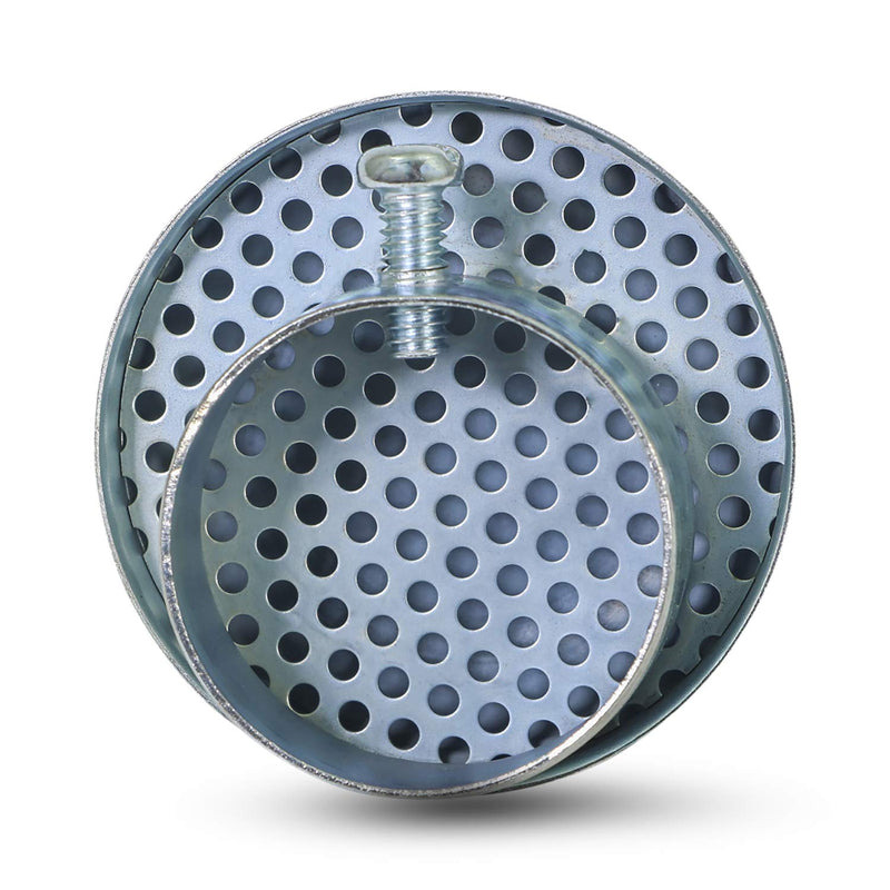 [Australia - AusPower] - Midline Valve S1507 Oil Tank Vent Cap with Screen 2 in. Zinc Plated Galvanized Steel, 2" 2 Inch 