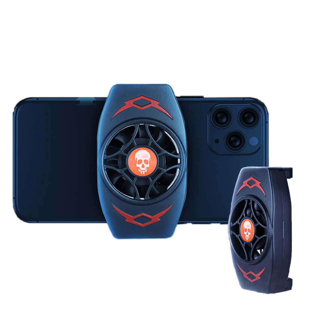 [Australia - AusPower] - Mobile Phone Cooler, Premium Cellphone Fan for Mobile Gaming Phone, Game Handle Radiator Mobile Phone Cooler Mini Cooling Fans, Works with iPhone & Android (2020 Edition) 