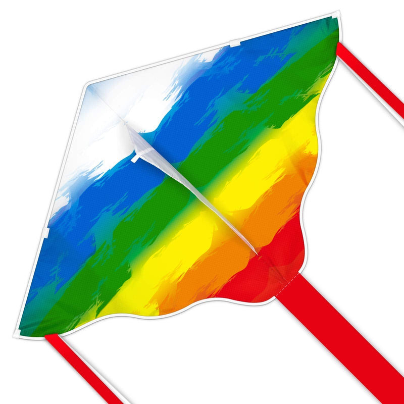 [Australia - AusPower] - Simxkai Kite for Kids Adults,Easy to Fly Rainbow Kite,Best Delta Kite for Beginners Toddlers,Durable Kite c/w 300ft String 