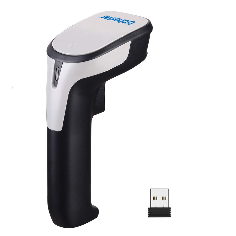 [Australia - AusPower] - Trohestar Wireless Barcode Scanner, 1D Bar Code Scanner Compatible with Bluetooth Function & 2.4GHz Wireless & Wired Connection, Handheld CCD Bar Code Reader Work with Windows Mac Android iOS CCD barcode scanner 