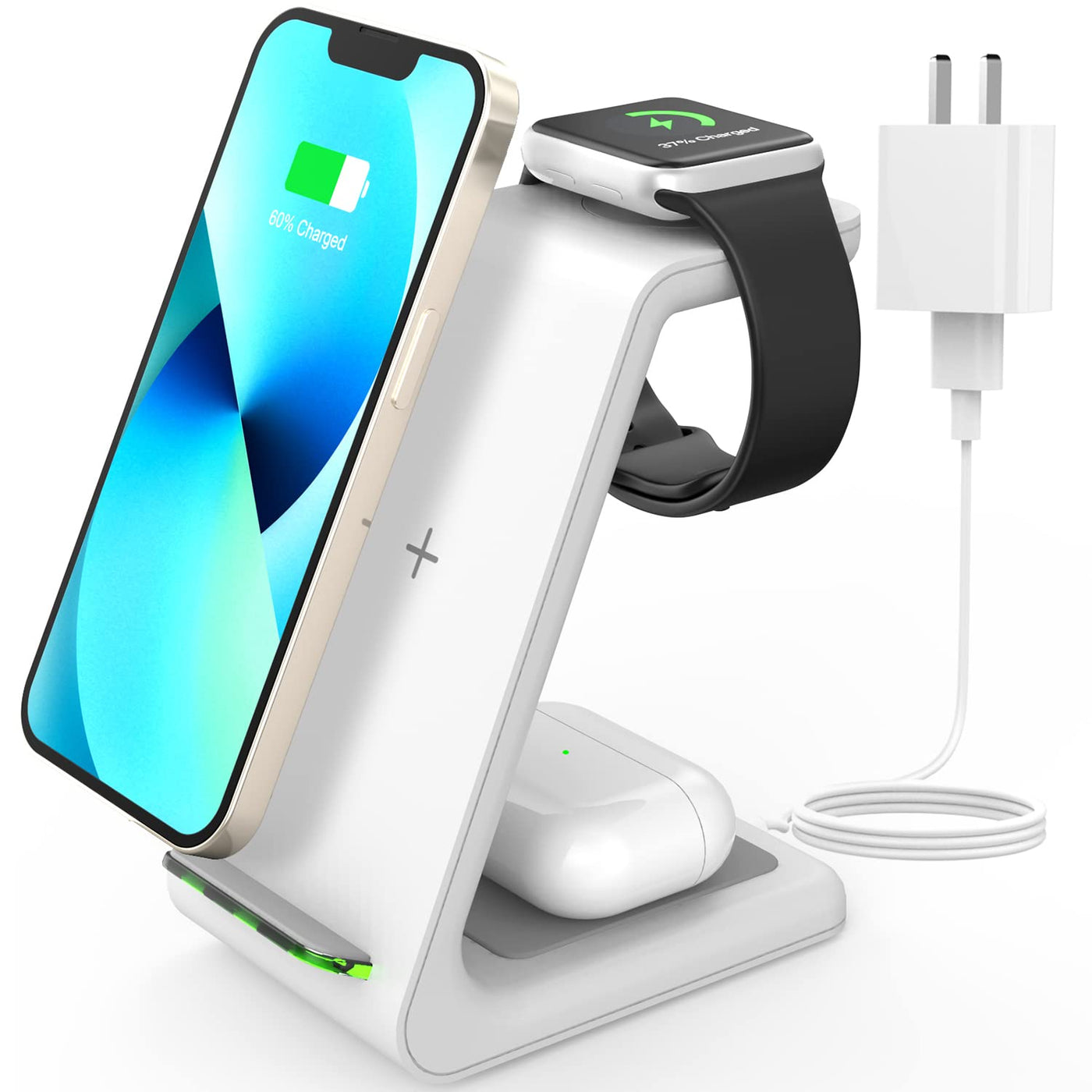JoyGeek Wireless Charging Station, Wireless iPhone Charger, in