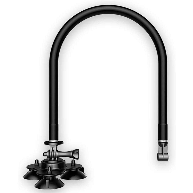 [Australia - AusPower] - LUCKY Fish Finder Transducer Mount Arm Kayak Bracket Transducer Mounting Arm Flexible for Boat Canoe Kayak Fishing 