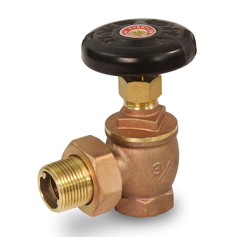 [Australia - AusPower] - Midline Valve 6I564 Steam Radiator Valve; Air Vent Temperature Control; 3/4 in. FIP x Male Union; Brass, 0.75 inch 