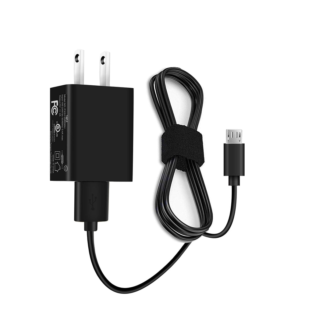 [Australia - AusPower] - Kindle Fire Fast Charger [UL Listed] Taple AC Adapter 2A Rapid Charger with 6.6Ft Cable for Amazon Kindle Fire6 7 HD 8 8 10Plus 10 Tablet, Kids Edition,Kids Pro,Kindle Fire HD HDX 7” 8.9” (Black) 