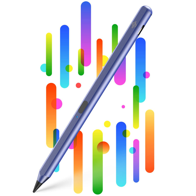 [Australia - AusPower] - KABCON Stylus Pen Compatible with iPad 2018-2022, iPad Pencil with Tilt, Palm Rejection, Magnetic, for iPad 6th/7th/8th/9th Gen, iPad Mini 5th/6th Gen, iPad Pro 11"/12.9" 3rd Gen, iPad Air 3rd/4th Gen Blue 