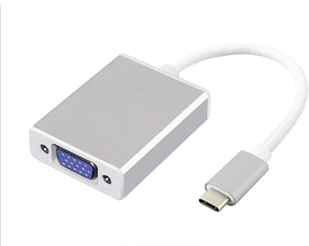 [Australia - AusPower] - USB-C to VGA Adapter, Meiyangjx Type C to VGA Adapter Male to Female Converter 
