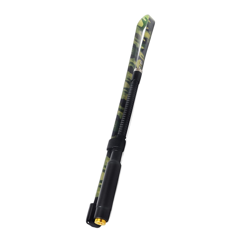 [Australia - AusPower] - UAYESOK 5.2dBi Camouflage Gooseneck Foldable CS Tactical Antenna 31inch Dual Band 2M/70cm VHF/UHF SMA Male Walkie Talkie Antenna for TYT MD-380 MD-UV380 YAESU VX-6R FT-60R FT-70D Retevis RT82 RT3 