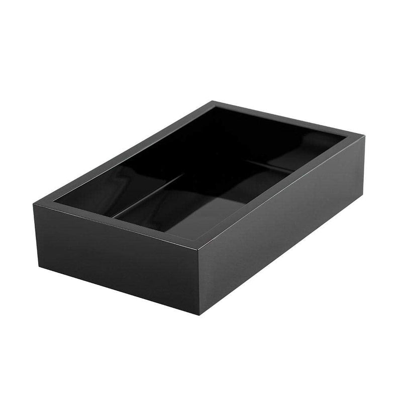 [Australia - AusPower] - Caspari Acrylic Guest Towel Napkin Holder in Black - 1 Each 