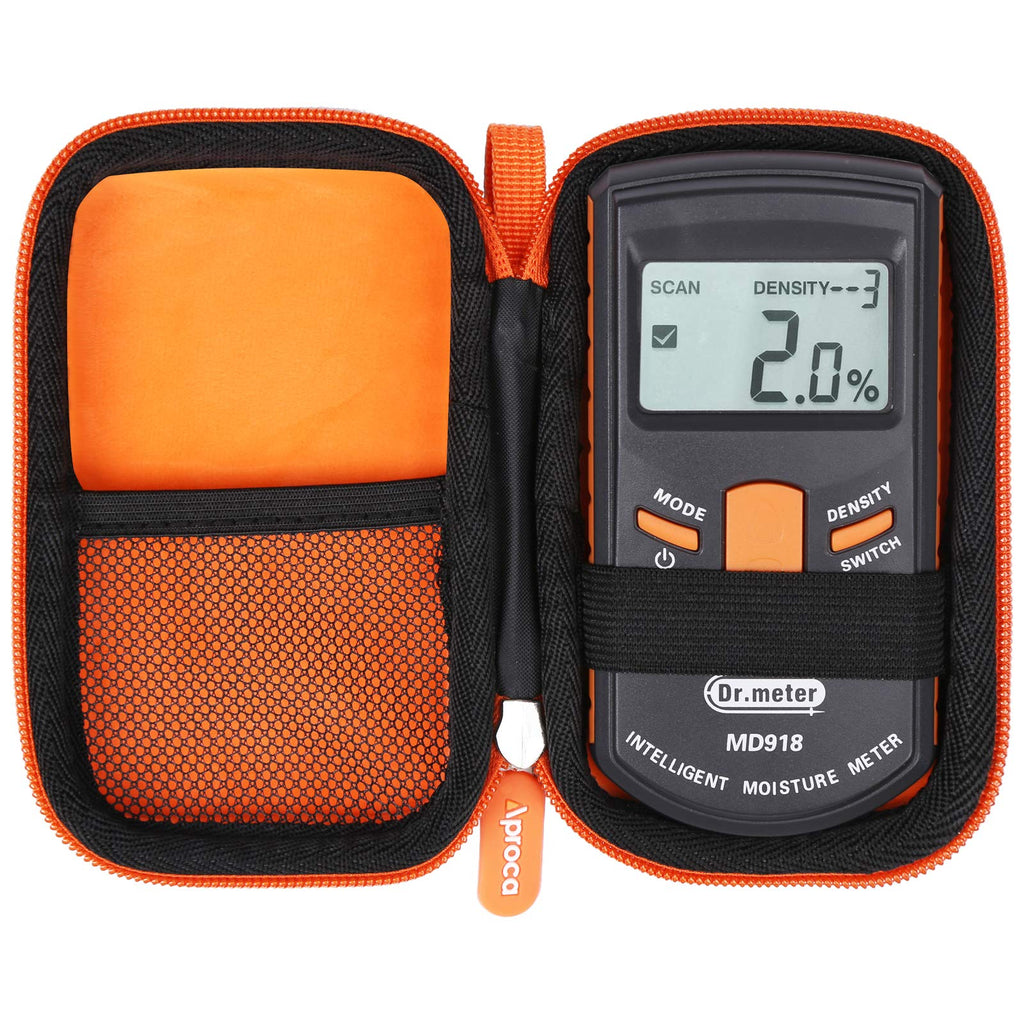 [Australia - AusPower] - Aproca Hard Storage Travel Case for Dr.meter Inductive Pinless Tools Intelligent Moisture Meter MD918 