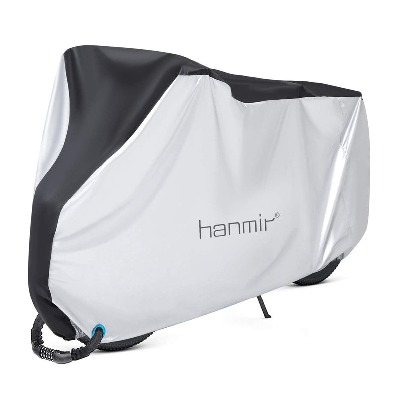 [Australia - AusPower] - Bike Cover,Waterproof Outdoor Bicycle Cover Anti Dust Rain Snow UV, Bike Rain Cover for Mountain, Road & Heavy Duty Bikes with Lock Holes & Storage Bag 