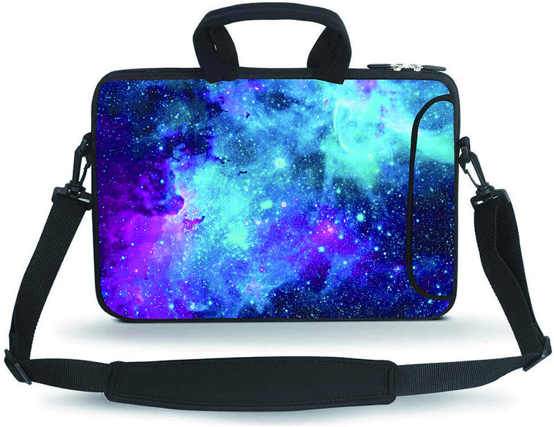 [Australia - AusPower] - 11-15.6" Case Laptop/Chromebook/Ultrabook/MacBook air Notebook PC Messenger Bag 14-15.6 inch Galaxy 