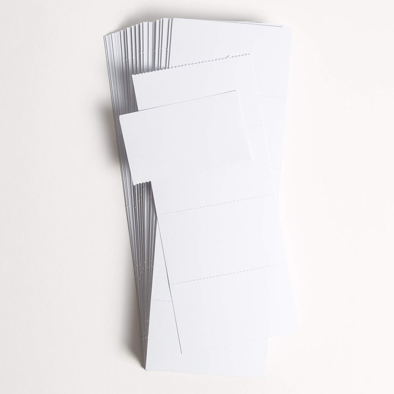 [Australia - AusPower] - U Brands White Paper Inserts for Magnetic Card Holder, 3" W x 1.75" H 3'' x 1.75'' 