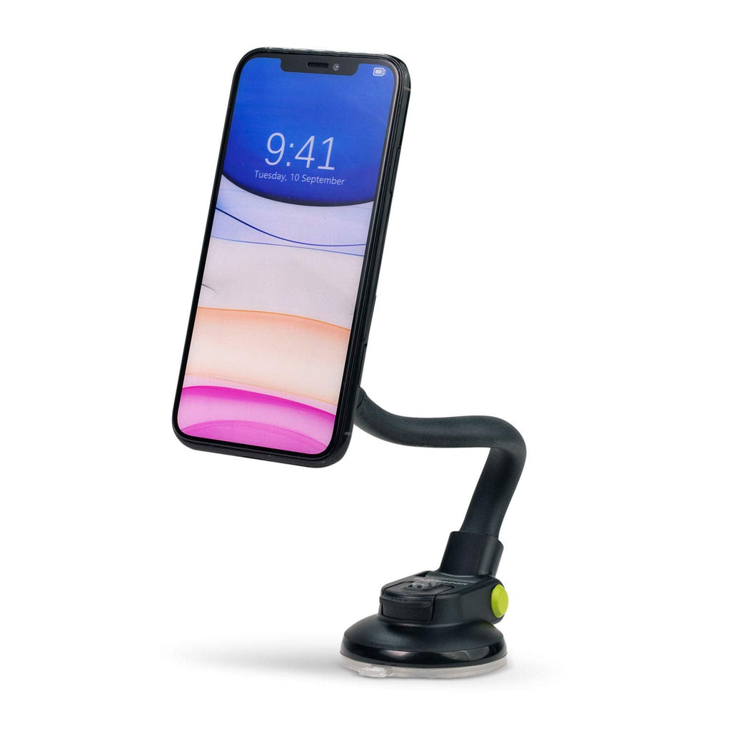 [Australia - AusPower] - PureGear Magnetic Car Phone Mount, Multi-Function Cell Phone Mount, Dashboard Car Phone Holder, Suction Cup Car Phone Holder for iPhone 12/11/Xr/Xs/8/7/6, Galaxy S20/S10/S9/S8 and Most Smartphones 