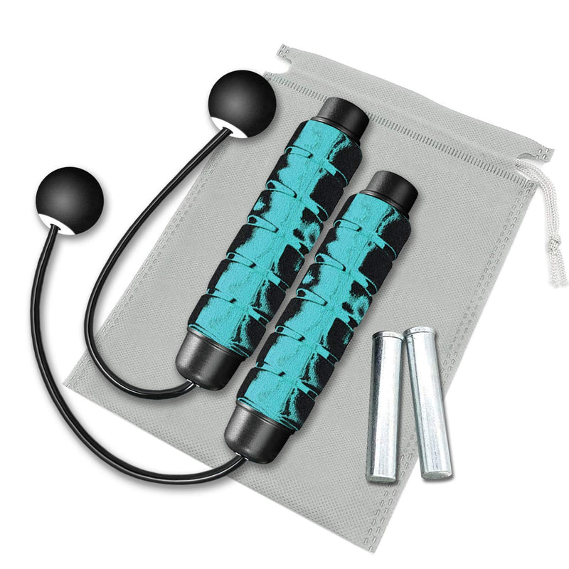 [Australia - AusPower] - Redify Weighted Cordless Jump Rope for Fitness[Suitable for Different Ages and Levels] Ropeless Jump Rope for Boxing MMA WOD Training, BOD Rope Beachbody MBF,High Speed Rope Skipping for Narrow Space 