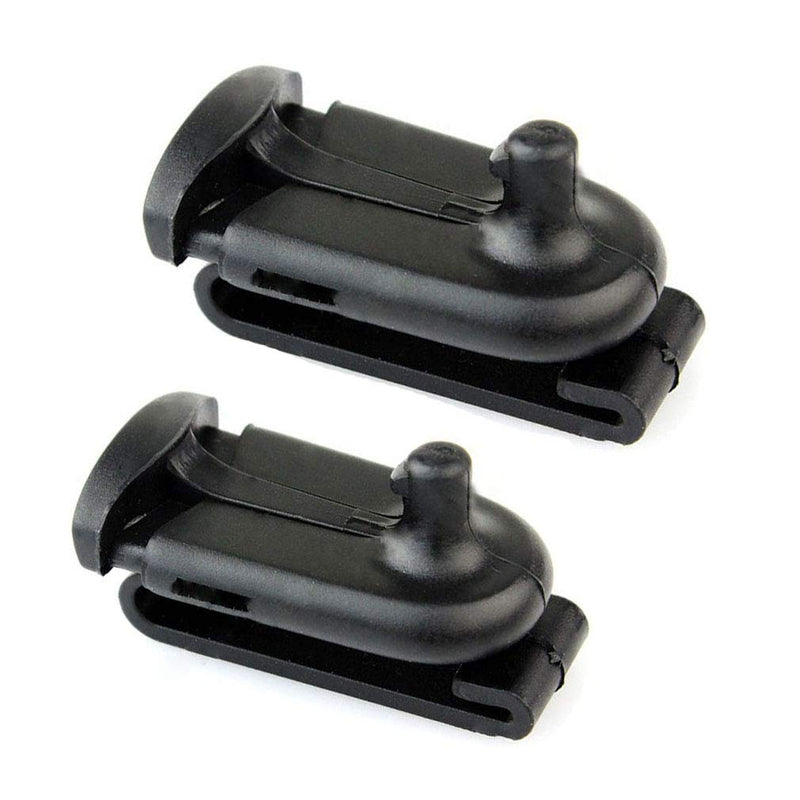 [Australia - AusPower] - 2-Pack Swivel belt clip - Walkie Talkie Radio Belt Clip Compatible with MOTOROLA Models EM,MR,MH,MB,MC,MJ,T Series T9680/T9580XLR/T8500/T7000/T6000/T5000/T4000 SX709R/SX920R MJ270R/MJ430 MC220R/MC225R 