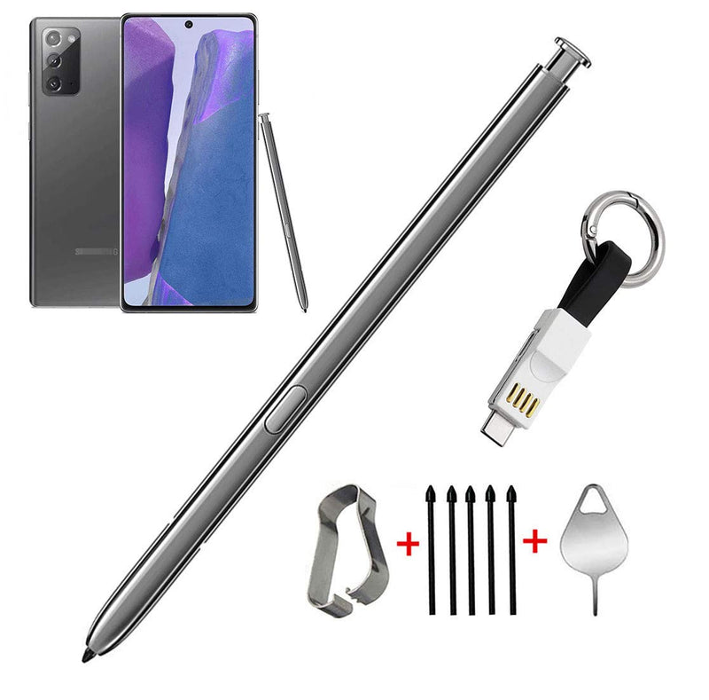 [Australia - AusPower] - Note 20 Stylus a Pen Replacement for Samsung Galaxy Note 20/ Note 20 Ultra s Pen (Without Bluetooth)（Gray 