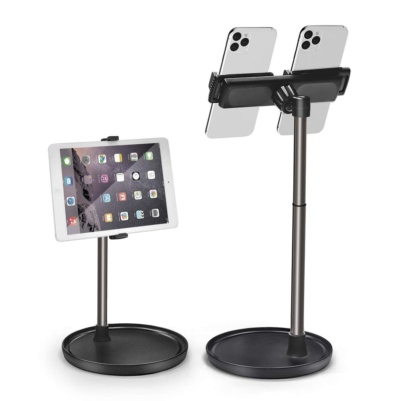 [Australia - AusPower] - Unlimited Vision Cell Phone Stand,Adjustable Height, Phone Holder For Desk, Pad Stand Support All Phones And Screens From 2 inch-15.6 inch,(iPhone, Android,iPad,Switch,etc.), Stable base,Can Be Stored 