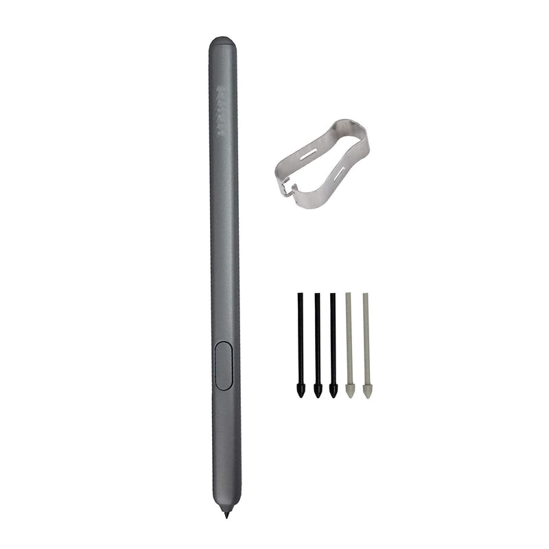 [Australia - AusPower] - Slimall Tab S6 Stylus Pen Replacement Parts for Samsung Galaxy Tab S6 Stylus s Pen EJ-PT860B T865 with Pen Tips/Nibs ,Without Bluetooth (Mountain Gray) 