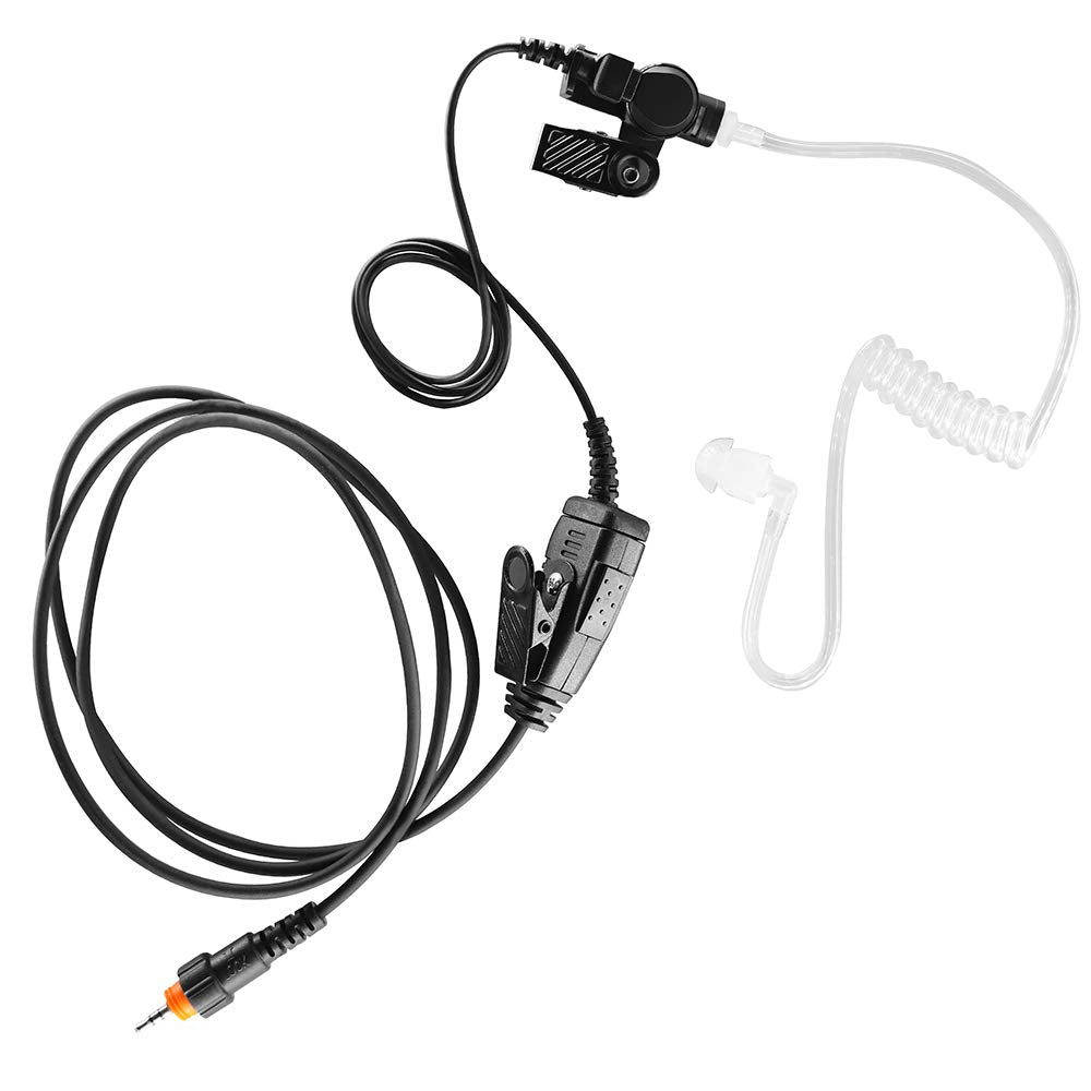 [Australia - AusPower] - JUYODE CLP1010 Earpiece Surveillance Walkie Talkie Headset Compatible with Motorola CLP1060 CLP1040 On-Site Business Radios with Acoustic Tube 