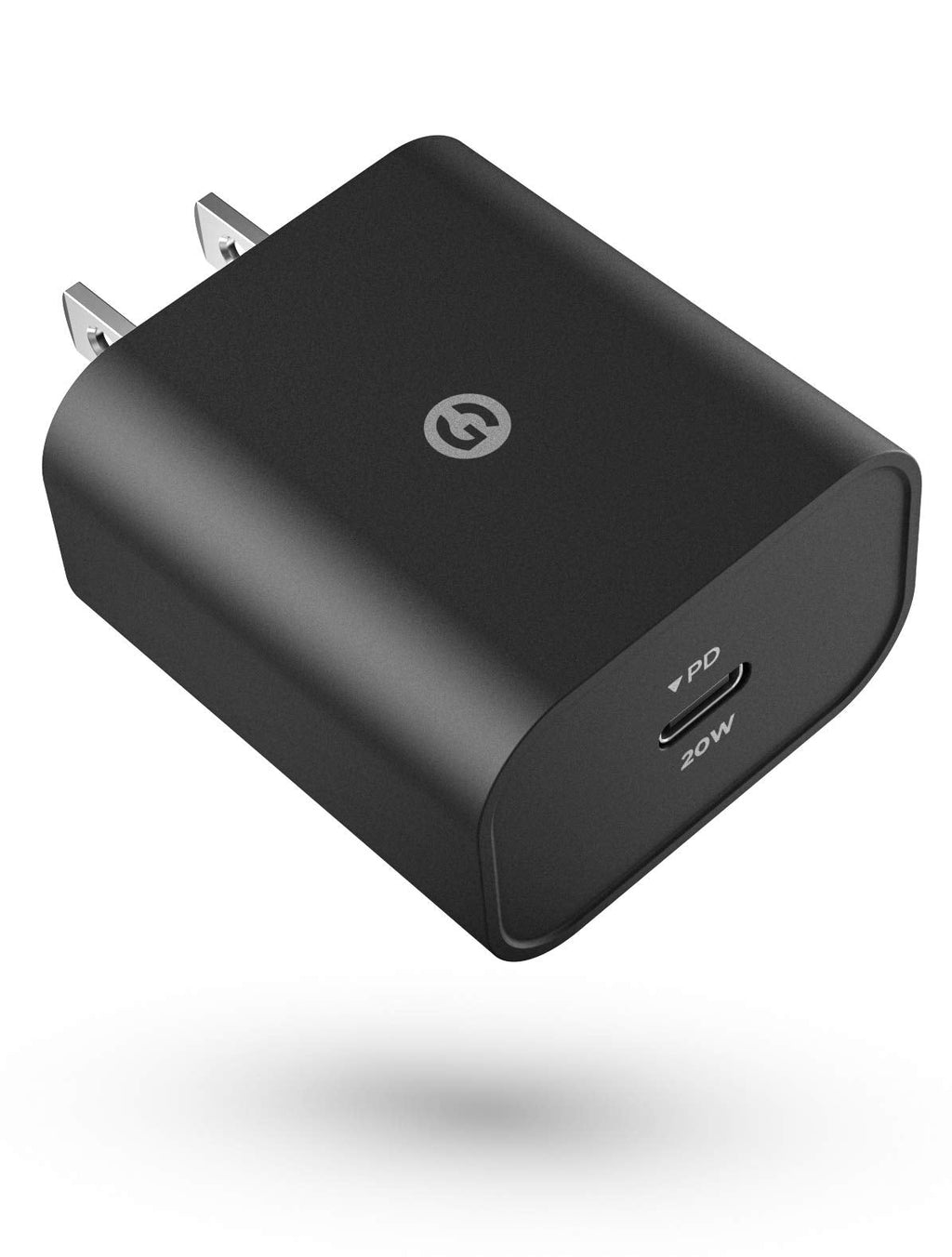 [Australia - AusPower] - Galvanox USB C Charger (20W) Fast Charging Wall Plug Power Adapter Block Compatible with iPhone 12/13 Pro Max/Mini/11/XR/Xs/Pixel/Note/Samsung Galaxy - Black 