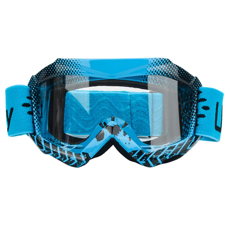 [Australia - AusPower] - Kids Teens Youth ATV Motorcycle Dirtbike Cycling Ski Snowboard Motocross Riding Goggles … Blue 