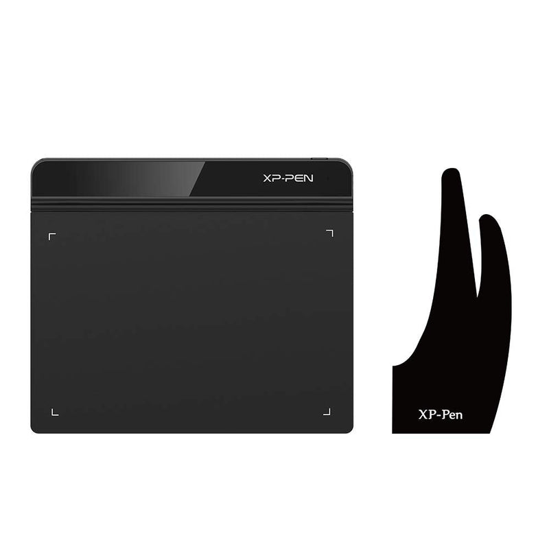 [Australia - AusPower] - XP-Pen StarG640 6x4 Inch Ultrathin Tablet Drawing Tablet & Professional Artist Lycra Glove(Suitable for Right Hand and Left Hand Free Size) 