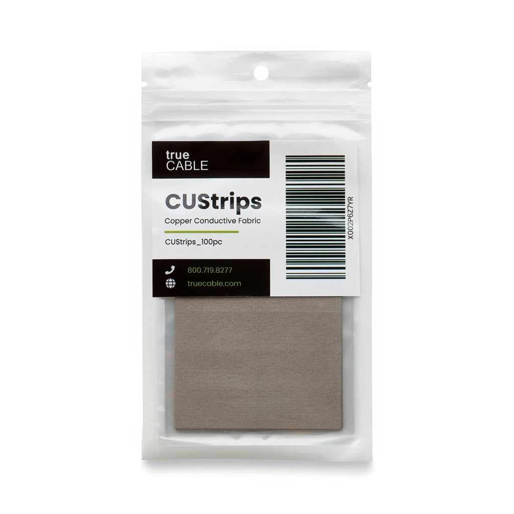 [Australia - AusPower] - trueCABLE Copper Fabric Strips with Conductive Adhesive, EMI/RFI Shielding Tape 