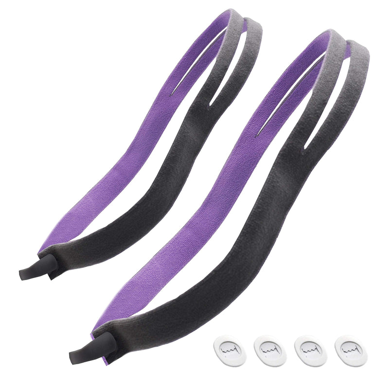 [Australia - AusPower] - Headgear Strap Replacement for ResMed AirFit P10™ Nasal Pillow CPAP Mask for Her by Snugell™ | Pink Color | Pack of Two Straps | Includes Four Adjustment Clips | Durable Premium Material 