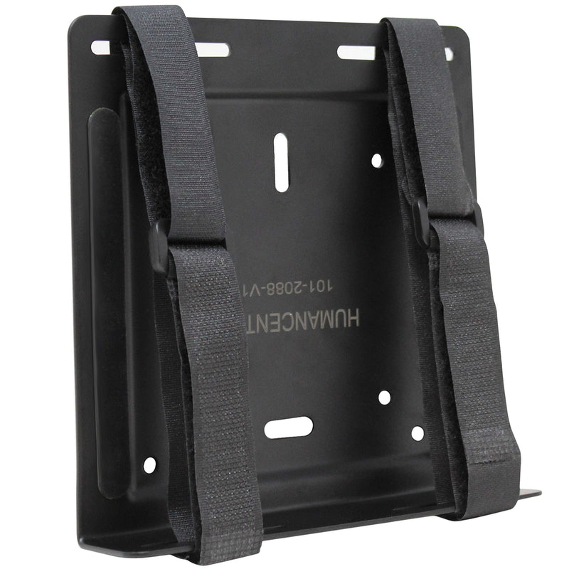 [Australia - AusPower] - HumanCentric Universal Wall and VESA Mount | Adjustable Strap Mount for Computers, UPS Units, Cable Boxes, Modems, and Other Electronic Devices | Mounts on The Wall or Back of a Computer Monitor 