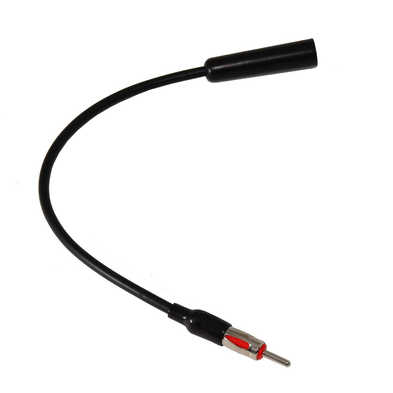 [Australia - AusPower] - Anina Car Radio Antenna Adapter Cable Extension DIN Plug Connector Female to Male AM FM Car Stereo Head Unit Media Receiver Player for Vehicle Truck 
