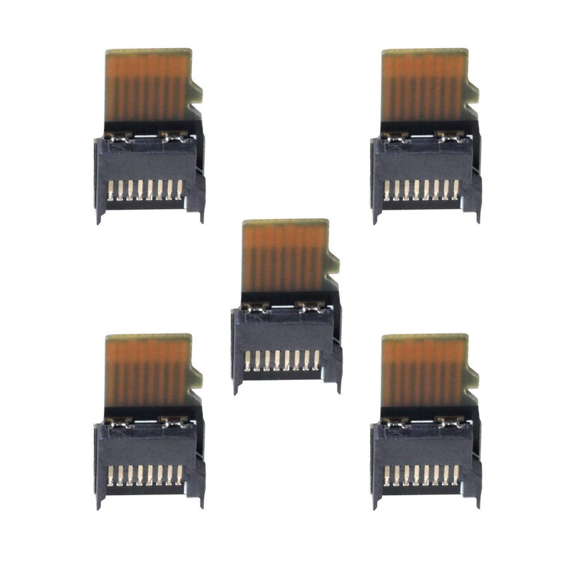 [Australia - AusPower] - Xiwai 5pcs/lot Micro SD TF Memory Card Kit Male to Female Extension Adapter Extender Test Tools PCBA Reader for Car GPS Phone 