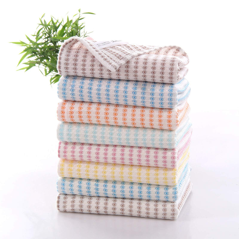 [Australia - AusPower] - Jeffsun Reusable Cleaning Cloths Pack, Oil-Resistant Bamboo Dish Cloths, Multi Purpose Household Rags for Kitchen, 