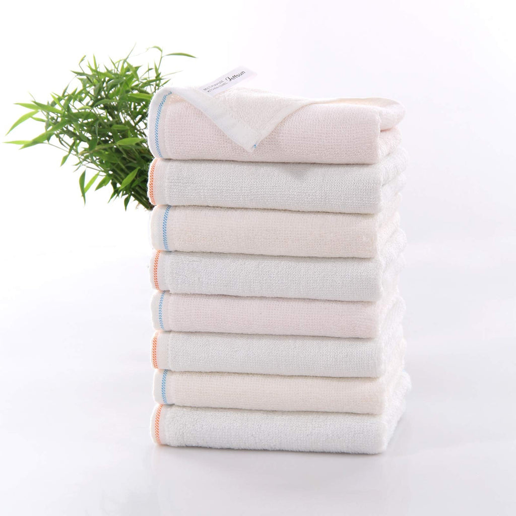 [Australia - AusPower] - Reusable Cleaning Towels, Washable Dishcloth Nature Paper Dish Cloths, Eco-Friendly No Odor Reusable Cleaning Cloths Dishcloths for Kitchen, Super Absorbent Dish Rags - 8 Pack, 10 X 14Inch 