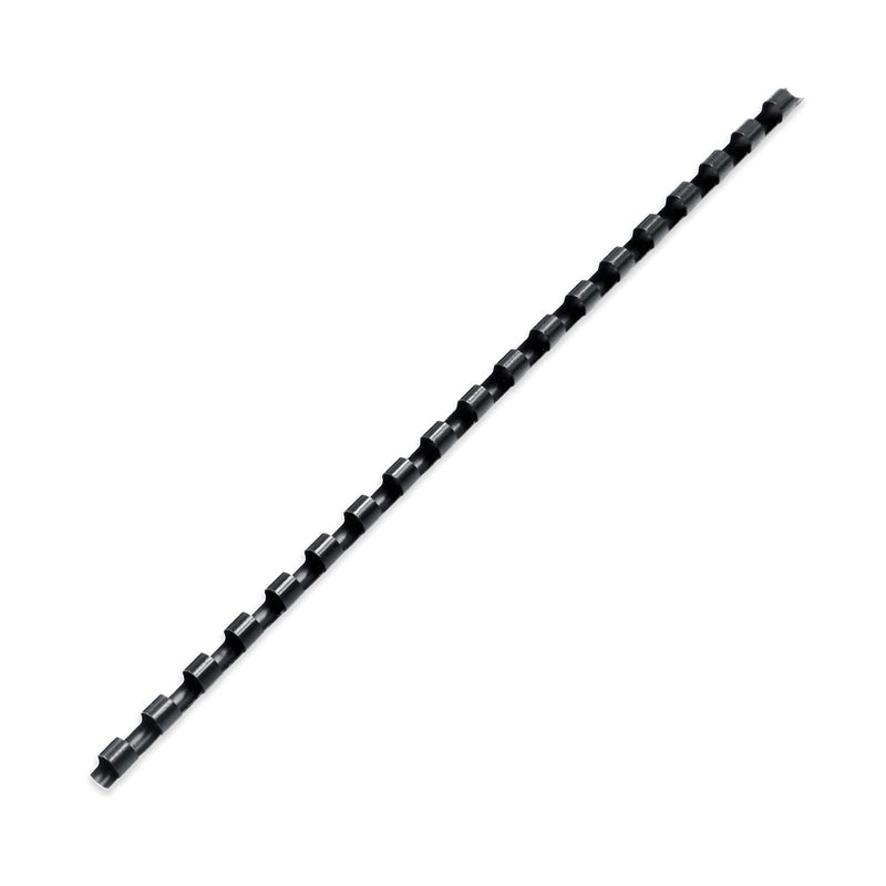 [Australia - AusPower] - Binditek 100 Pack Plastic Comb Binding Spines,3/8 Inch Diameter,55 Sheet Capacity,Letter Size Black Binding Comb Spines 3/8"(55 Sheet Capacity) 