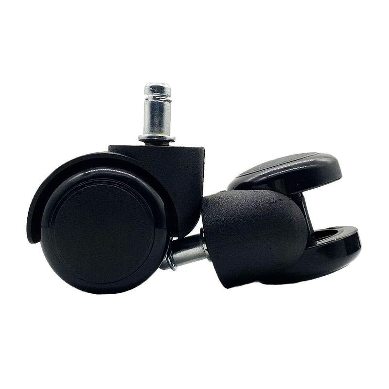 [Australia - AusPower] - Office Chair Wheels 2 Inch Chair Wheels 5PCS Wheels for Office Chair Office Chair Caster Wheels Replacement Floor Protecting Smooth Rolling Heavy Duty Computer Gaming Desk Universal Fit Standard Size 