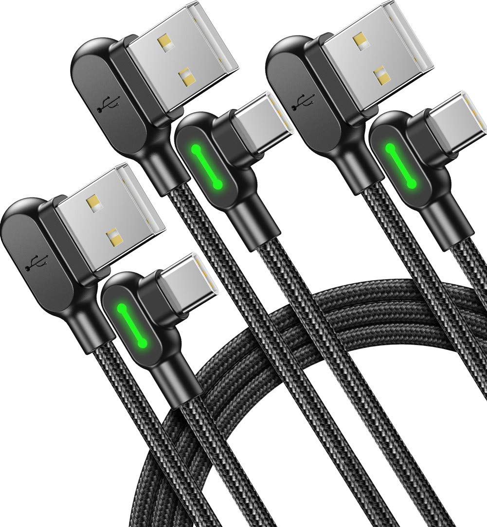 [Australia - AusPower] - USB C Cable, 【3 Pack 3.1A】Mcdodo Quick QC 3.0 Fast Charging USB Type C Cable, (1.6+4+10ft) Phone Charger Cord for Samsung Galaxy S20 S10 S9 S8 Plus Note 10 LG Google Pixel OnePlus Huawei etc 