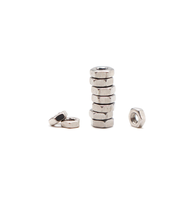 [Australia - AusPower] - binifiMux M1.6 M2 M2.5 M3 M4 M5 M6 M8 Hex Nuts 304 Stainless Steel (M1.6 100pcs) M1.6 100pcs 